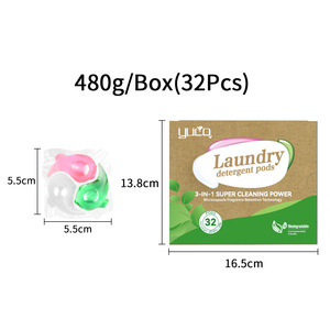 Dolphin Laundry <b>Detergent</b> Pods, Three-Cavity, Cleaning, Fragrance-Retaining, Stain-Removing, Cross-Border E-commerce Exclusive, - Product Image 4