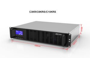 Trung Quốc Rack mount 6KVA trực tuyến <span class=keywords><strong>UPS</strong></span> nhà sản xuất-chuyển đổi đôi <span class=keywords><strong>UPS</strong></span> hệ thống cho trung tâm dữ liệu & phòng máy chủ - Product Image 2