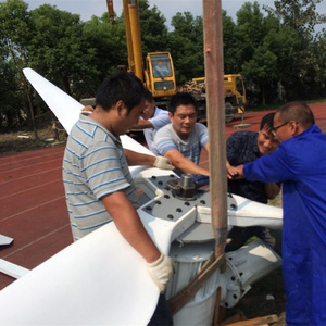กังหันลมขนาดเล็ก NE-G 5KW/7.5KW/10KW เครื่องกำเนิดไฟฟ้าพลังงานลม NE-G 10KW รุ่นขายดี - Product Image 2