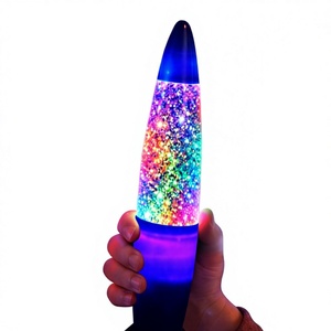 Luz Nocturna LED con Forma de Cohete, ABS, Cambio de Color Dinámico, Regalo de Navidad, Ambiente Festivo, Juguete Divertido para Niños, Guangdong, China - Product Image 1