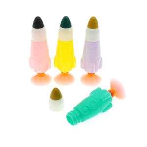 Sucker tên lửa Crayon kẹo container nhựa rỗng kẹo container đồ chơi cho trẻ em kẹo đồ chơi gói - Product Image 2