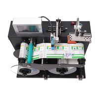 Rebobinadora de mesa LT-GSP160 de alta velocidad automática para rollos pequeños, máquina de codificación y rebobinado de etiquetas