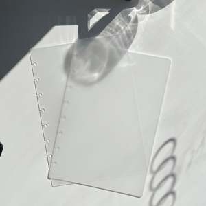 Custom Design <strong>Diary</strong> with Plastic PP Cover <strong>Weekly</strong> Planner Discbound Notebook Discs Binding for Office Use - Product Image 3