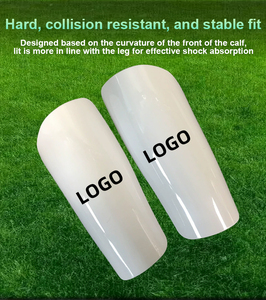Espinilleras de Fútbol EVA <span class=keywords><strong>Blancas</strong></span> con Logotipo Personalizado, Protección Profesional Duradera, Espinilleras de Fútbol para Niños y Jóvenes - Product Image 3
