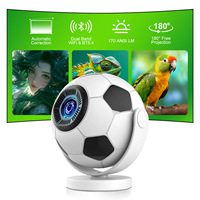 Mini projecteur T3 Android HD 1080P, home cinéma portable, football CRT, garantie de 30 jours