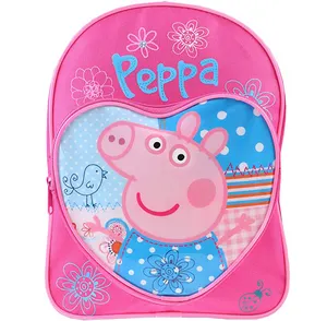 Peppa Upgraded Kinder Kleinkind Rucksack Beliebte Kinder Schule Rucksack für die Reise