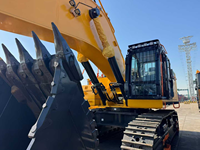 Excavatrice sur chenilles géante 975F de 78,5 tonnes avec une capacité de godet de 5 m³