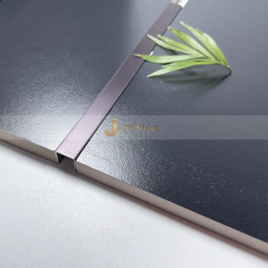 U Shape Metal Stainless Steel Decorative <b>Corner</b> Strips Tile Trim for Apartment Counters Edge-Durable & Waterproof - Product Image 5