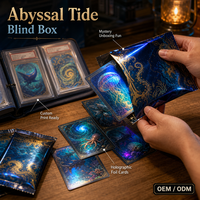 Cartes de jeu professionnelles pour cartes à collectionner, en papier à âme noire 350 g/m², cartes de jeu rares avec impression et effets holographiques arc-en-ciel