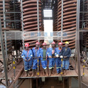 JX 1-5 TPH छोटे पैमाने Placer जलोढ़ सोने तांबा क्रोम लोहे इल्मेनाइट अयस्क खनन मशीन/सोने खान सर्पिल Panning उपकरण - Product Image 3