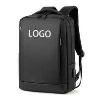 Sac à dos d'école pour étudiants, sac à dos de voyage pour ordinateur portable, sac à dos de haute qualité, tendance, en polyester Oxford, imperméable, avec fermeture éclair, port USB