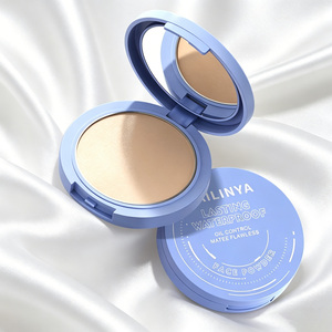 Poudre fixante en gros pour un fini impeccable, résistante à l'eau, contrôle du sébum, éclaircissante, bronzer, contour, fond de teint compact pour le visage - Product Image 1