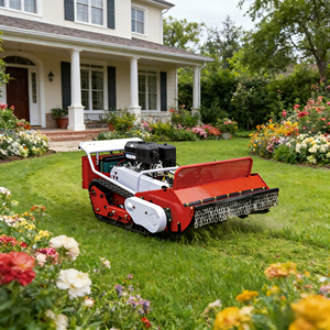 Robot Cortacésped Inalámbrico de Alta Calidad, Grado Industrial, Rotación de 360°, Gasolina, 190cc, Todoterreno, para Jardín y Arbustos, Económico - Product Image 1