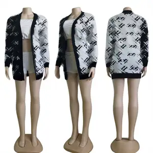 M4003 Best Women Clothing Fur Coat Fur Jacket Winter Apparel Girls' Knitted Sweater Personalized Blazer Girls' Jackets
