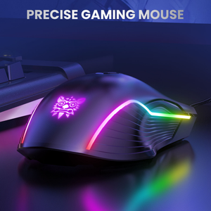 Ratón para Juegos Onikuma Ergonómico <span class=keywords><strong>CW905</strong></span> RGB con Cable USB Mini para Diestros, 7 Botones, 6 Niveles, 6400 DPI, en Stock - Product Image 6
