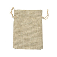 Pochette à bijoux en lin personnalisée, écologique, à cordon, petit sac de rangement, emballage économique, Bolsas Personalizadas Para Joyería