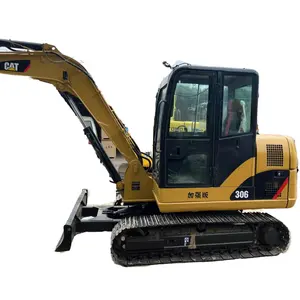 Used Caterpillar CAT 306D Excavator / Cat excavator 305 306 307 308 mini caterpillar excavator for sale