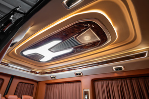 Kit de mise à niveau de l'intérieur en cuir de luxe Relyauto Maybach Design, ensemble complet, éclairage de plafond pour Mercedes Sprinter <span class=keywords><strong>L2H1</strong></span>/L2H2/L3H2 - Product Image 4