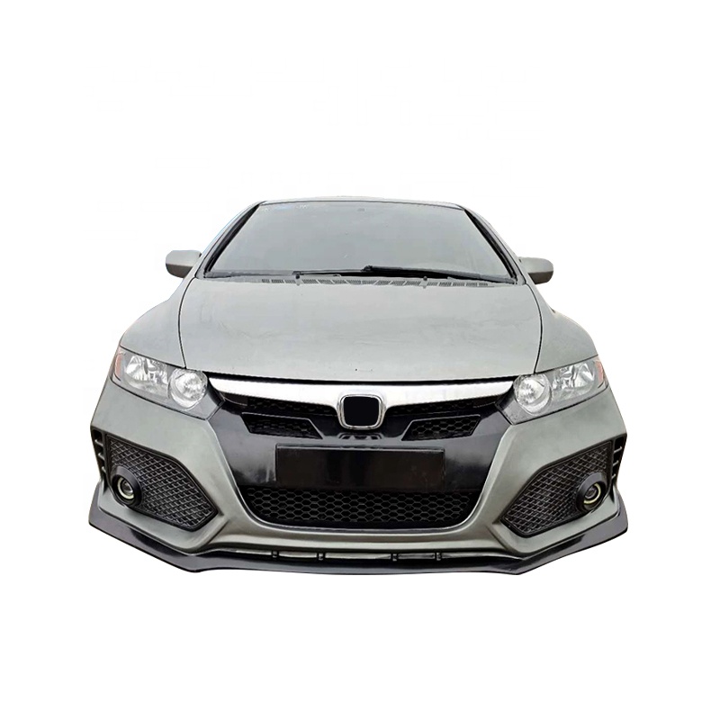 Car bumper Typer Style Body kits For Honda Civic Front Bumper Rear Bumper Side Skirts 2005-2009