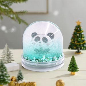 Grand cadre photo dôme transparent en PS pour artisanat DIY, globe à neige, boule à eau scintillante, cadre photo Marco - Product Image 2