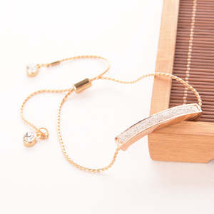 Pulsera de Aleación de Cobre para Mujer, Estilo Europeo Americano, Joyería Brillante para Fiestas, Tamaño Ajustable - Product Image 3