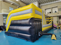 Professionnel personnalisé extérieur Commercial location parc d'attractions saut balle gonflable course d'obstacles sports d'obstacles en plein air
