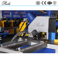 Offre Spéciale – Machine de découpe et de poinçonnage CNC pour profilés en acier, modèle Anhui Hydraulic Ironworker, facile à utiliser, poids 1200 kg, garantie 2 ans, Preda