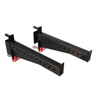 Barre de protection robuste pour haltérophilie, bras de sécurité pour rack de squat, accessoires multifonctionnels pour rack d'entraînement, barre de sécurité à bras long