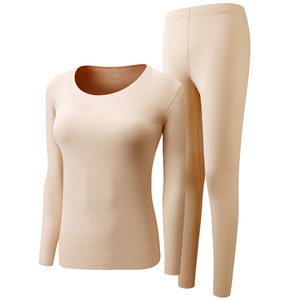 Groothandel <span class=keywords><strong>2</strong></span> Stuks Womens Lange Onderbroek Winter Naadloze Elastische Warme Ondergoed Thermisch Lange Onderbroek Sets - Product Image 5