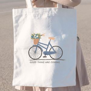 Custom Personalized Logo Printed Gift Canvas Cotton Double <b>String</b> Handbag Shoe Dust Drawstring <b>Bag</b> - Product Image 3