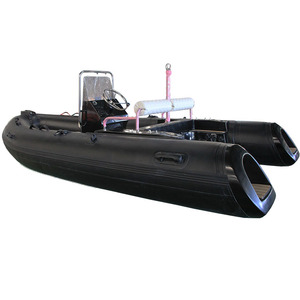 Luxury 430 Fishing Boat Fiberglass Rib 1.2mm Thickness Water Sports Lake River Usage 8-Person Sport <b>Yacht</b> - Product Image 2