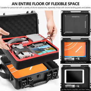 Estuche Rígido Profesional de Doble Capa Amazear para DJI Mini 4 Pro, Bolsa de Transporte Impermeable y Resistente a Golpes con Inserto de Espuma para Accesorios de Drones - Product Image 6