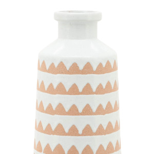 Vaso in Ceramica con Motivo Geometrico, Decorazione Moderna per Soggiorno, Camera da Letto, Ufficio, Casa - Product Image 6
