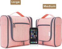Trousse de toilette suspendue pour femmes voyage trousse de maquillage organisateur articles de toilette trousse cosmétique pour cosmétiques accessoires essentiels