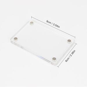 Nhà máy tùy ChỉNh Nóng bán <span class=keywords><strong>2x3</strong></span> inch trong suốt <span class=keywords><strong>Acrylic</strong></span> tủ lạnh khung ảnh - Product Image 6