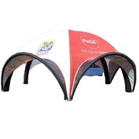 Tente dôme gonflable pour événements extérieurs, impression numérique, imperméable, installation facile, garantie 1 an, pour la plage et autres événements