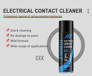 FITWORLD 550ml <span class=keywords><strong>Nettoyant</strong></span> de contact électrique industriel à séchage rapide, non inflammable, sans résidus, pour électronique sensible - Product Image 3