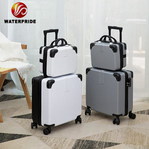 Custom ABS Fashionable 19inch <strong>Trolley</strong> Suitcase with Spinner Wheels Lock Unisex <strong>Travel</strong> <strong>Bag</strong> - Product Image 4