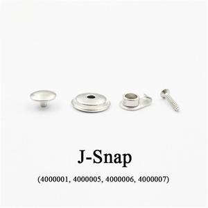 J-Snap Stainless Steel <b>Fastener</b> Set 4000001 4000005 4000006 4000007 Polished Screw Type - Product Image 1