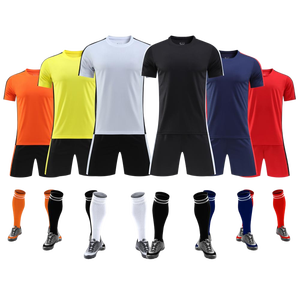 2025 Premium Quality Short Sleeve <b>Soccer</b> Suit Custom Logo Comfortable Jersey Football Uniform High Material Custom Logo - Product Image 1