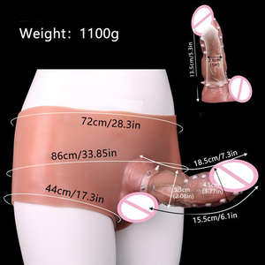 Dildo en silicone <span class=keywords><strong>Wolf</strong></span> <span class=keywords><strong>Dick</strong></span> Dog Knot, doux, imperméable, portable, jouet sexuel pour hommes - Product Image 6