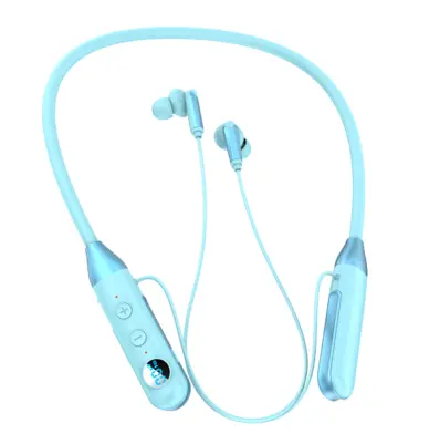 Suara Bass 400Mah Tahan Air Menjalankan Earbud BT Headset ENC MSL-600 Olahraga Nirkabel Headphone Neck Band Stereo Earphone dengan Mic
