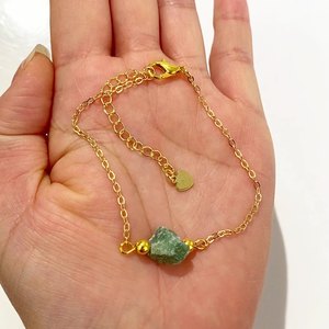 Bestone Handmade Wholesale Irregular Natural Crystal Chakra Stone <strong>Bracelet</strong> Rose Quartz Amethyst <strong>Beads</strong> <strong>Bracelet</strong> - Product Image 5