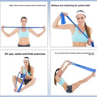 Bandes de résistance plates JOYFIT pour yoga et étirements, personnalisables avec logo, élastiques, type Thera Band