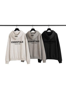 <span class=keywords><strong>Felpa</strong></span> con Cappuccio in Pile Stile Americano per <span class=keywords><strong>Uomo</strong></span>, Design Trendy con Tasca e Logo del Marchio - Product Image 5