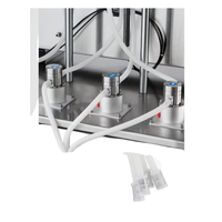 Machine doseuse de remplissage de bouteilles d'eau d'huile essentielle de bureau automatique 4 têtes pompe détergent Sauce soja Vinger jus boisson