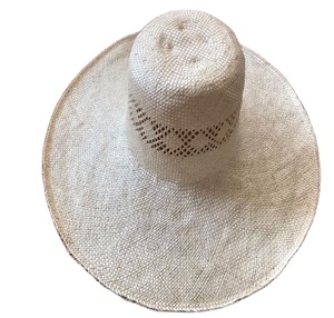 Linyi Bangkok AL por thị trưởng cơ thể mềm sombrero de paja Đồng bằng giấy sisal mũ rơm du lịch thể thao giản dị kinh doanh sử dụng làm cỏ - Product Image 1