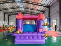 Castillo Inflable con Tobogán Unicornio CE, Comercial, de PVC, para Niños, para Alquiler en Fiestas y Juegos al Aire Libre