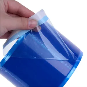 High Stretch Disposable Pe Medical Adhesive Universal Blue Dental Use Barrier Film
