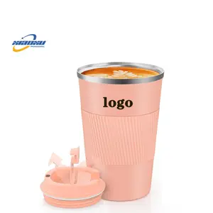 Xiaoxu Travel Drinkware Business Gift Cup Double Wall Vacuum Flask Logo Coffee Mugs Custom Design Cup